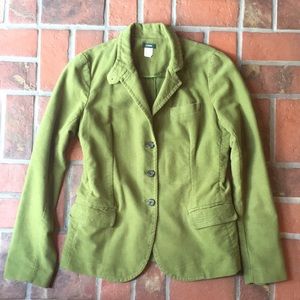 J Crew women’s green blazer L Tall